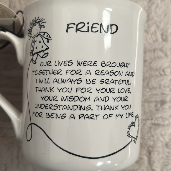 Enesco Children of the Inner Light - stoneware Friends gift mug - New with tags - Picture 2 of 16